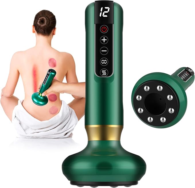 FirmiTech™ Cellulite Massager with 12 Suction Modes Rechargeable & Cordless