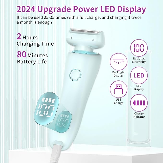 LumiShave™ Electric Razor Dusk
