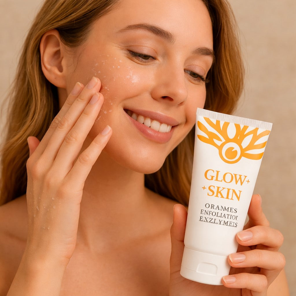 GlowSkin™ Orange Enzyme Exfoliating Gel – Real Results, Zero Harshness, Just Glow