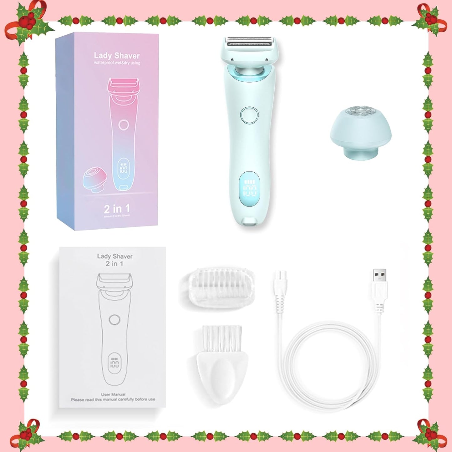 LumiShave™ Electric Razor Dusk